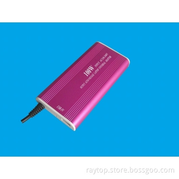 100W USB Power Adapter with 15-20V DC Output Voltage